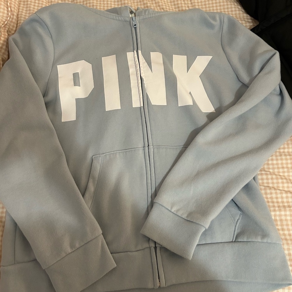 Brand new pink zip up